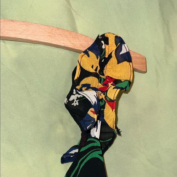 MADEWELL Floral Black Maxi Dress - Picture 7 of 15